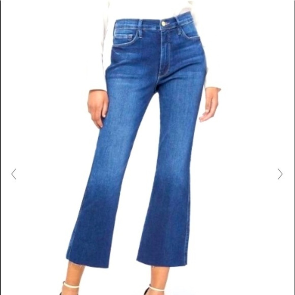 FRAME Denim Jeans Bootcut Raw Hem